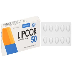 Thuốc Lipcor 50 - DHGPharm