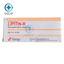 Thuốc Lipitin -R 10mg Rosuvastatin