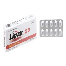 Thuốc Lipvar 20 - DHGPharm