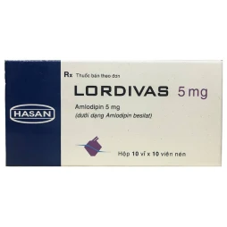 Thuốc Lordivas 5 mg - Hasan Dermapharm