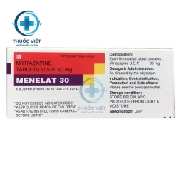 Thuốc Menelat 45mg - Eczacibasi Monrol Nukleer Urunler Sanayi Ve Ticaret A.S