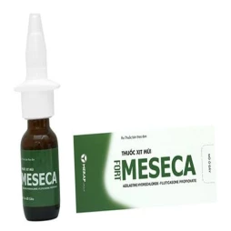 Thuốc Meseca Mỗi liều 0,05 ml chứa: Fluticason propionat 50mcg (0,1%)