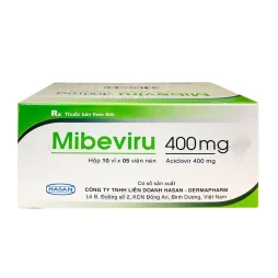 Thuốc Mibeviru 400 mg - Hasan Dermapharm