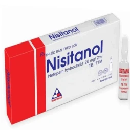 Thuốc NISITANOL 20mg/2ml, Hộp 10 ống