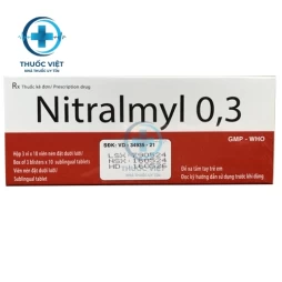 Thuốc Nitralmyl 0,3 - Dược phẩm Hà Tây