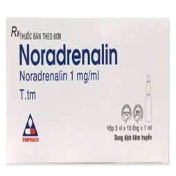 Thuốc Noradrenalin 1mg/1ml