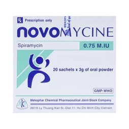 Thuốc Novomycine 0.75 MIU - Mekophar