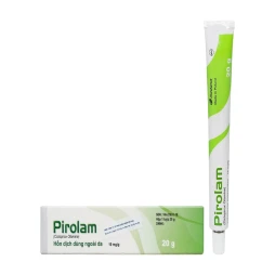 Thuốc Pirolam Mỗi gam chứa Ciclopirox olamine 10mg