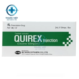 Thuốc Quirex 500mg/2ml - Eczacibasi Monrol Nukleer Urunler Sanayi Ve Ticaret A.S