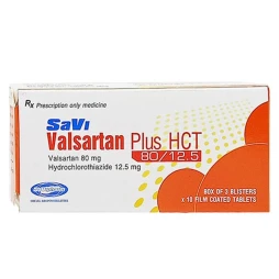 Thuốc SaVi Valsartan Plus HCT 80/12.5