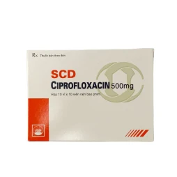 Thuốc SCD Ciprofloxacin 500mg