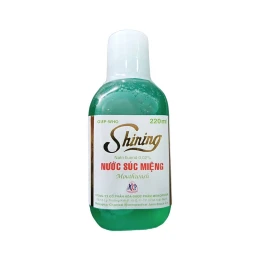 Thuốc Shining Mỗi 220ml dung dịch chứa Natri fluorid 44mg