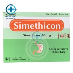 Thuốc Simethicon 80mg - Khapharco