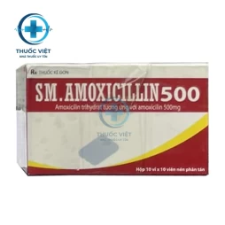 Thuốc SM.Amoxicillin 500 - Dược phẩm Hà Tây