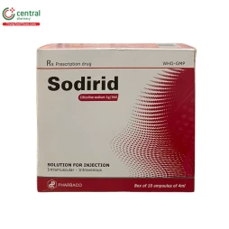 Thuốc Sodirid 1g/ 4ml - Pharbaco