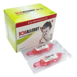 Thuốc Sosallergy syrup 1,25 mg/ 2,5ml