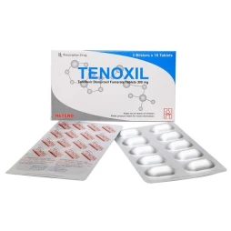 Thuốc Tenoxil Tenofovir disoproxil furamat 300 mg (tương đương Tenofovir disoproxil 245mg)