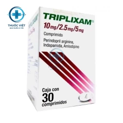 Thuốc TRIPLIXAM 10mg/2.5mg/5mg