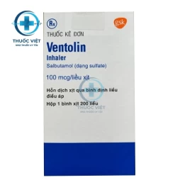 Thuốc Ventolin Inhaler 100mcg/liều xịt