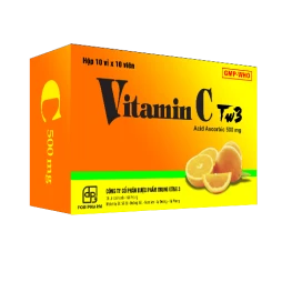 Thuốc Vitamin C TW3 500mg - TW 3