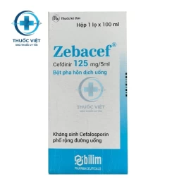 Thuốc Zebacef 125mg/5ml - Pharmavision San ve Tic. A.S