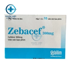 Thuốc Zebacef 300mg - Eczacibasi Monrol Nukleer Urunler Sanayi Ve Ticaret A.S