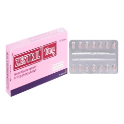 Thuốc Zestril 10mg - AstraZeneca Pharmaceutical Co., Ltd