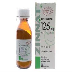 Thuốc Zinnat Suspension 125mg/5ml Cefuroxime